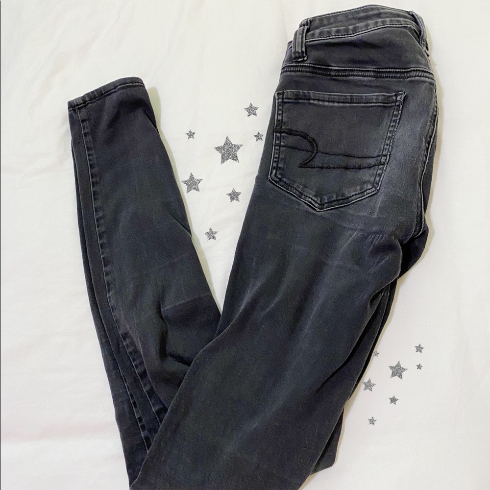 Black American Eagle Jeans